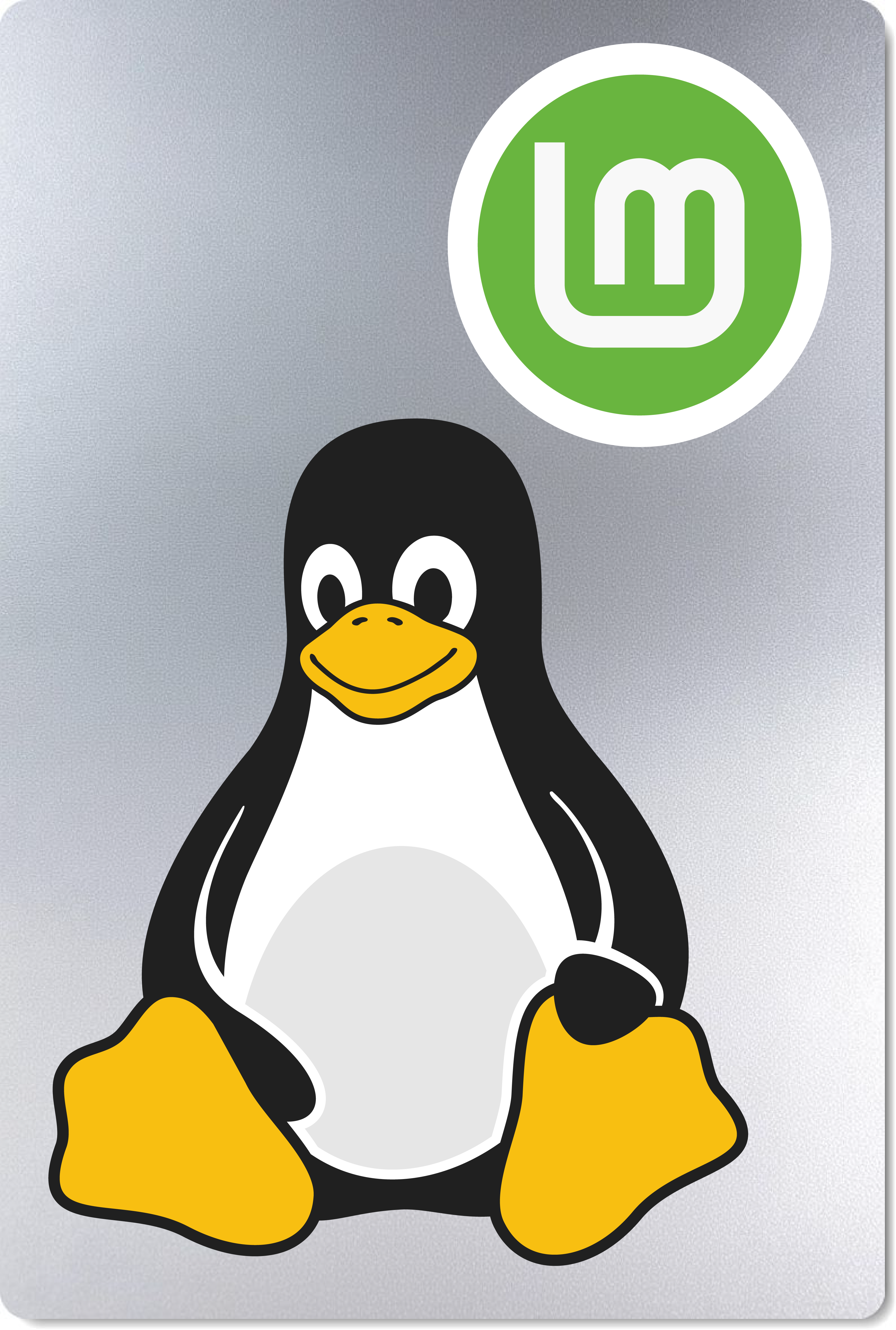 Tux und Linux Mint